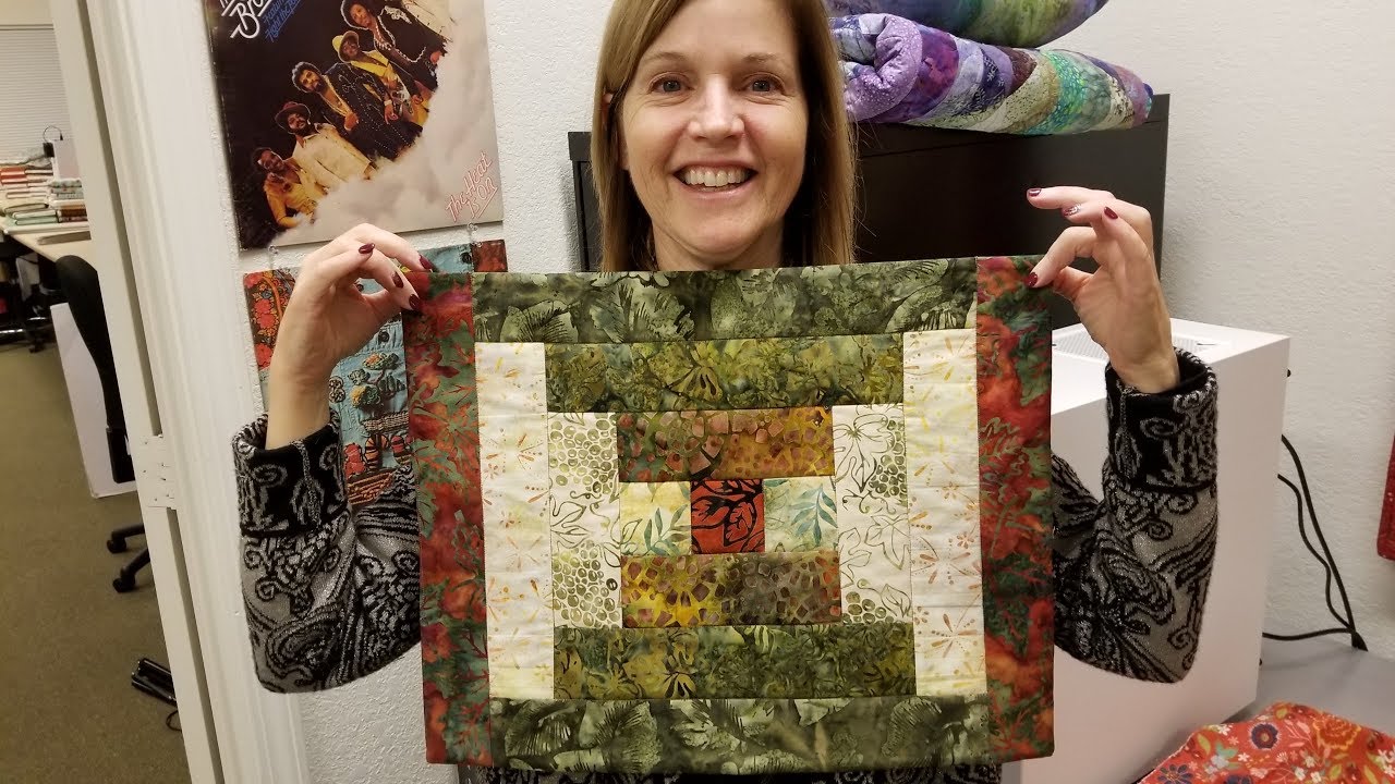 Placemats from a Jelly Roll | Courthouse Steps Pattern!