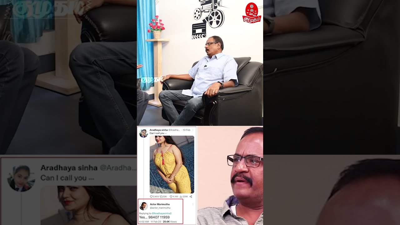 😜 Bombay-ல இருந்து Models Call பண்ணுவாங்க | Marimuthu Red Hot Interview | Ethirneechal | 2K Kids