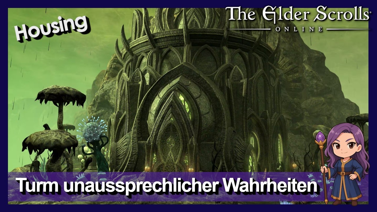 TESO Hausvorstellung: Turm unaussprechlicher Wahrheiten | The Elder Scrolls [Housing] [Deutsch]