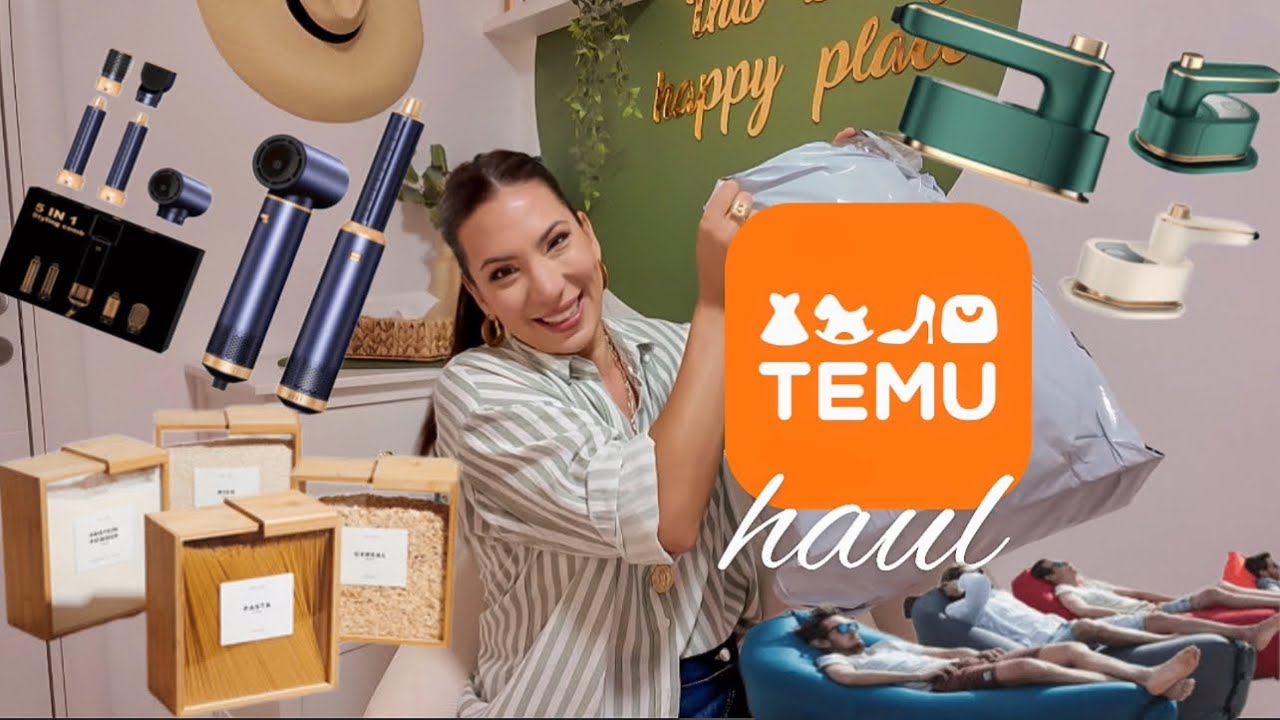 TEMU HAUL/ Garderoba, nakit, organizacija doma, kitchen stuff + IZNENAÐENJE @temu #temu 