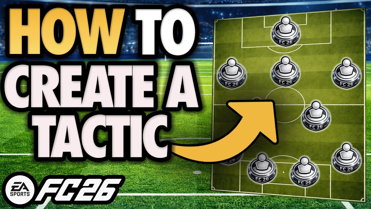 Как создать СВОЮ собственную тактику в FC 26!