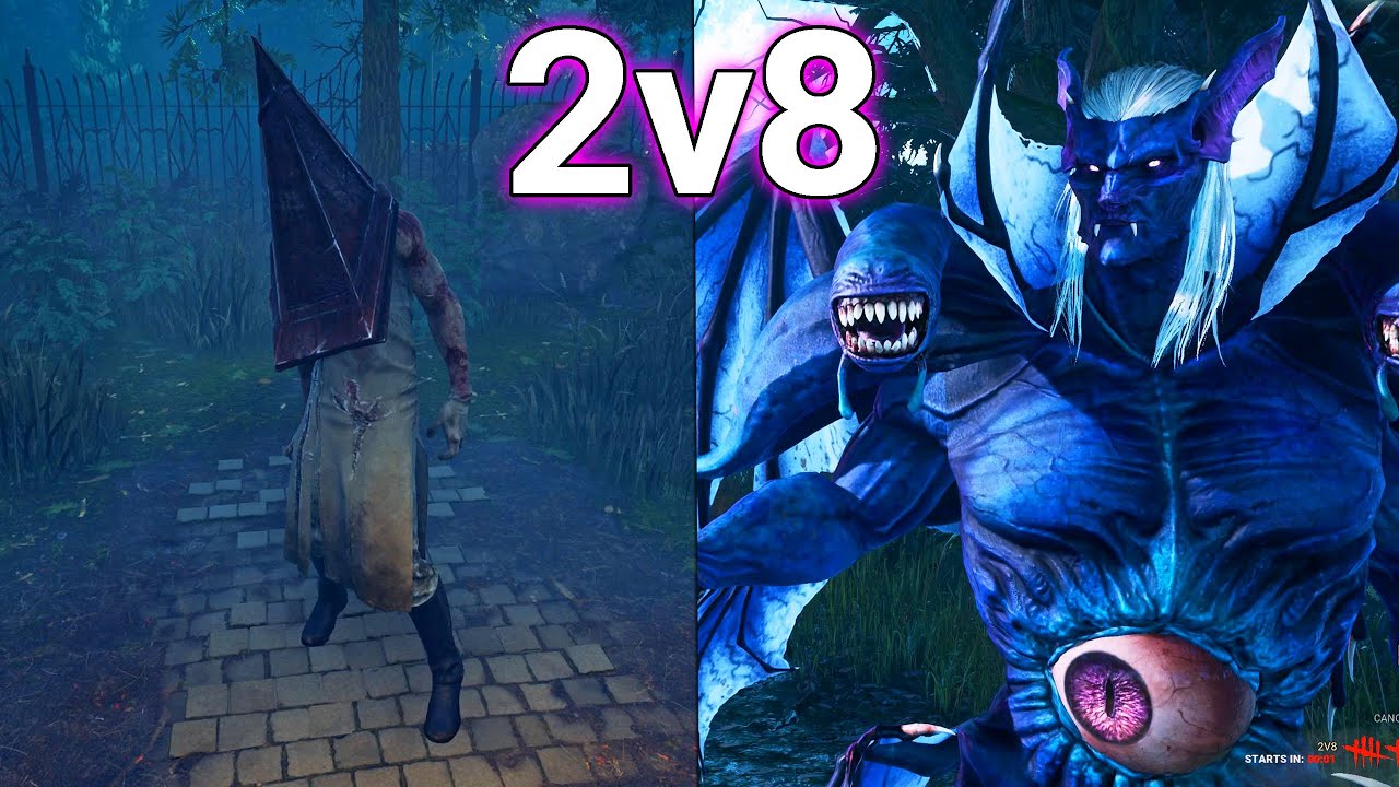 Pyramid Head & Dracula 2v8 Gameplay