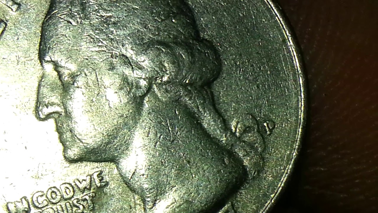 1987 P WASHINGTON QUARTER WITH AWESOME DIE BREAK MINT ERROR OBVERSE