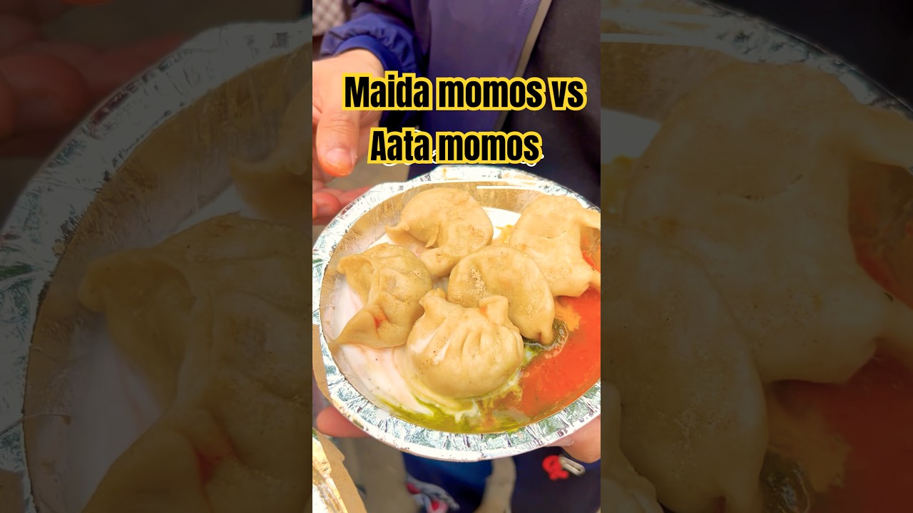 Atta Momos vs Maida Momos &mdash; Which One Tastes Better? 🥟🔥 Healthy vs Tasty Showdown! 🥟🔥