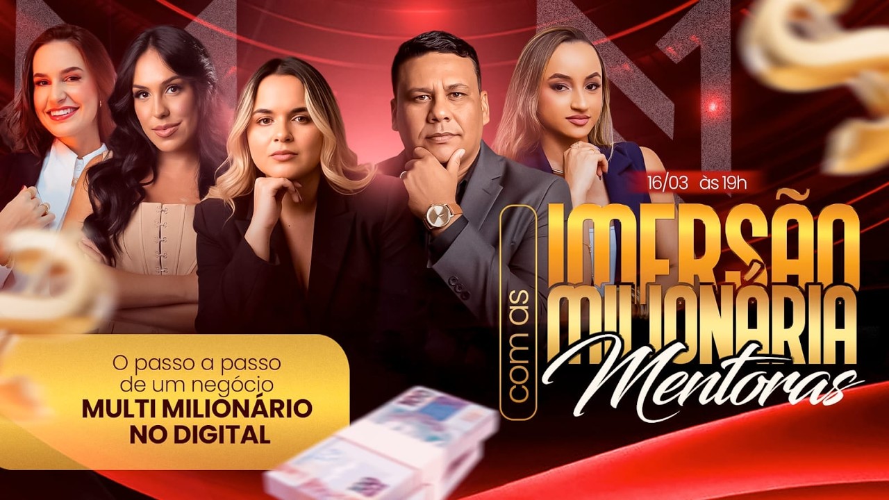 IMERS&Atilde;O MILIONARIA COM AS MENTORAS