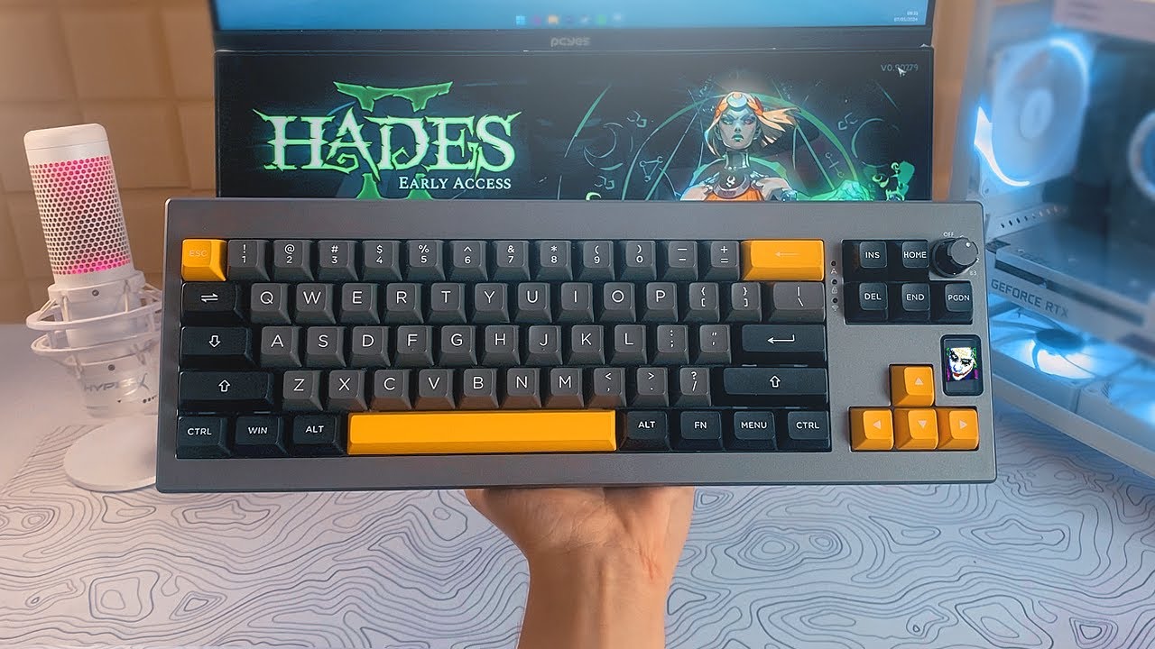 Testei o Teclado com Telinha por 2 meses.. APROVADO? - Epomaker Shadow-X