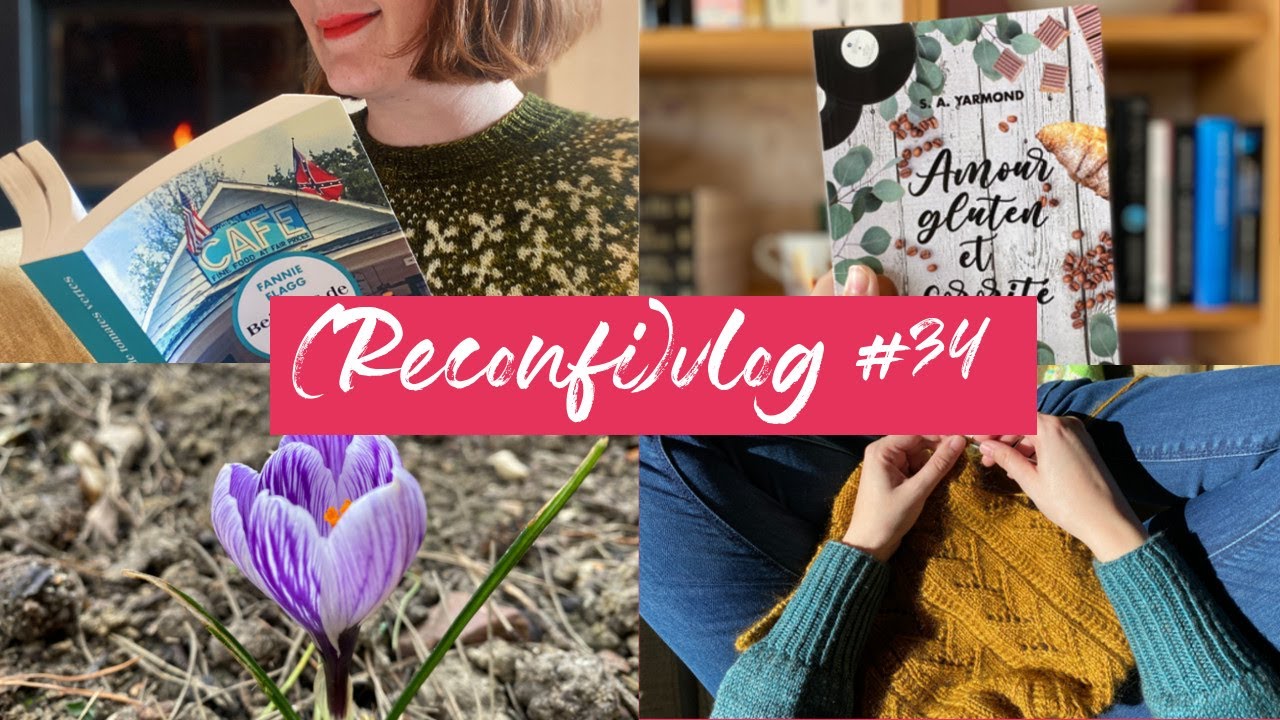 (RECONFI)VLOG #34 (Tricot et lecture) - Triple L de Mag