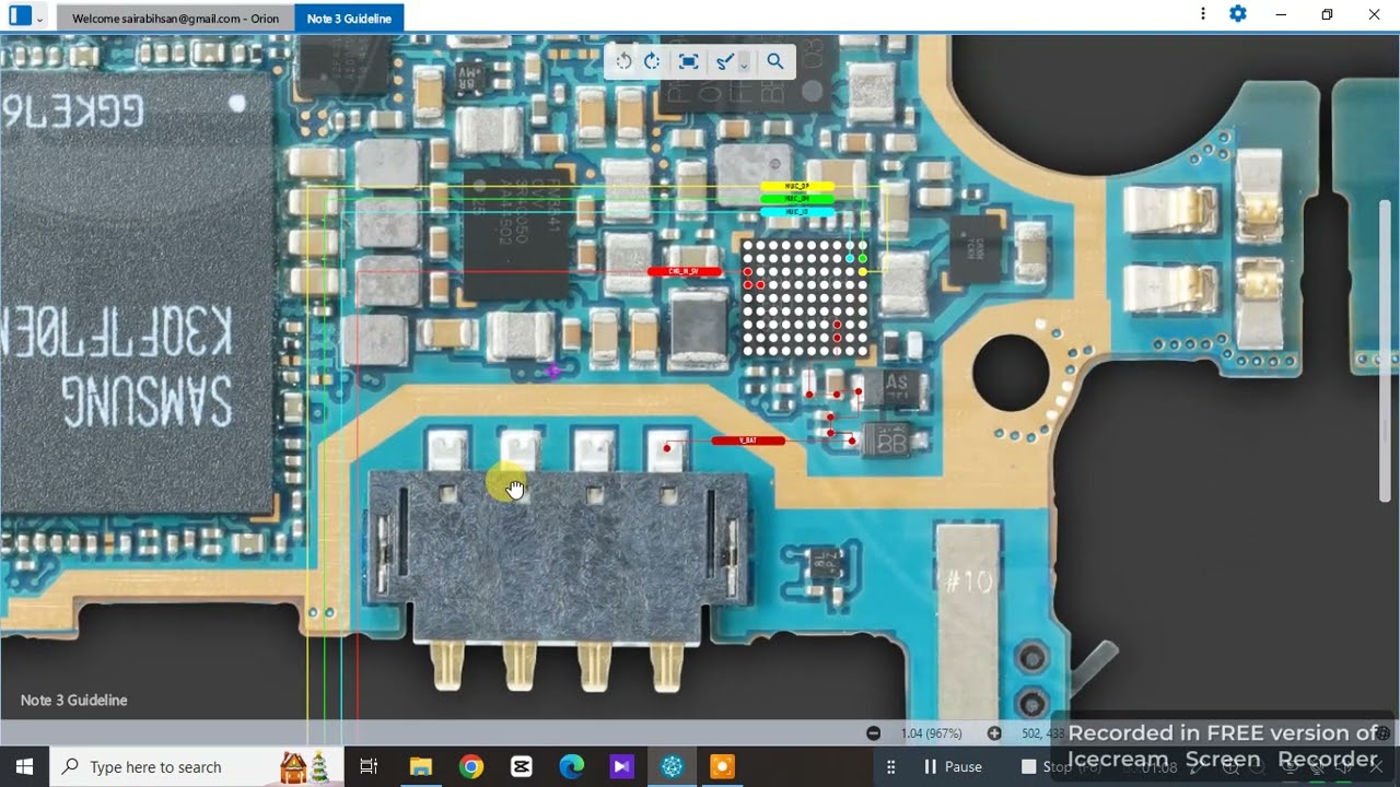 Samsung SM-N9005 Charging Problem Solution | Complete Hardware Repair Guide