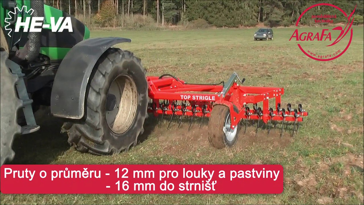 Prutové brány HE-VA Top striegel (AGRAFA s.r.o.)