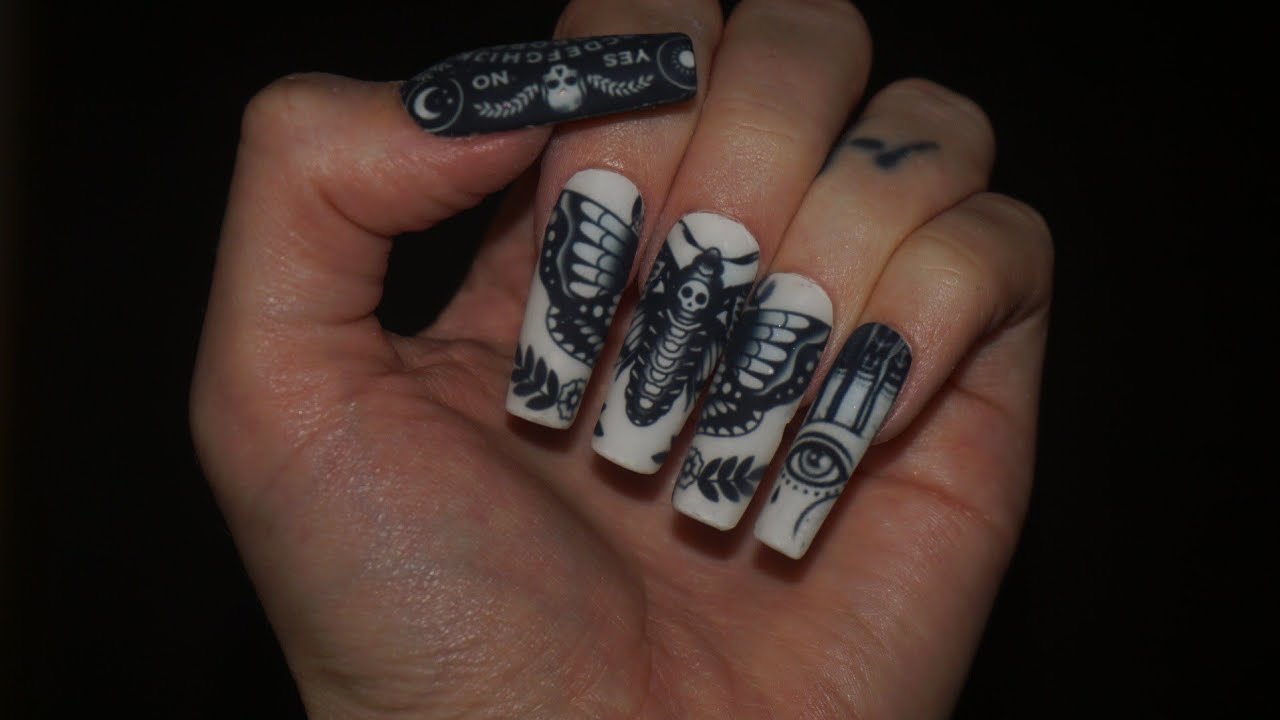 Applying Full Coverage Nail Decals - For Beginners
