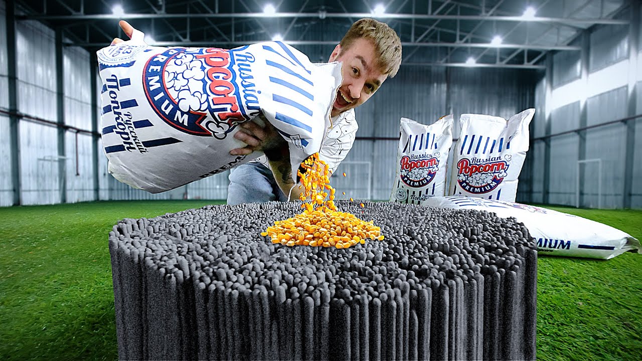 СМОГУТ ЛИ 10.000 БЕНГАЛЬСКИХ ОГНЕЙ ПРИГОТОВИТЬ 100 КГ ПОПКОРНА?