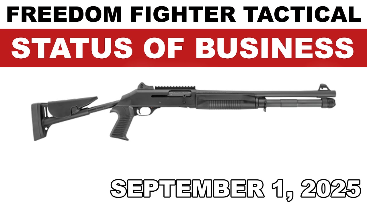 9 1 25 FFT Status of Business and Inventory Update for Benelli M4 Shotgun Enthusiasts
