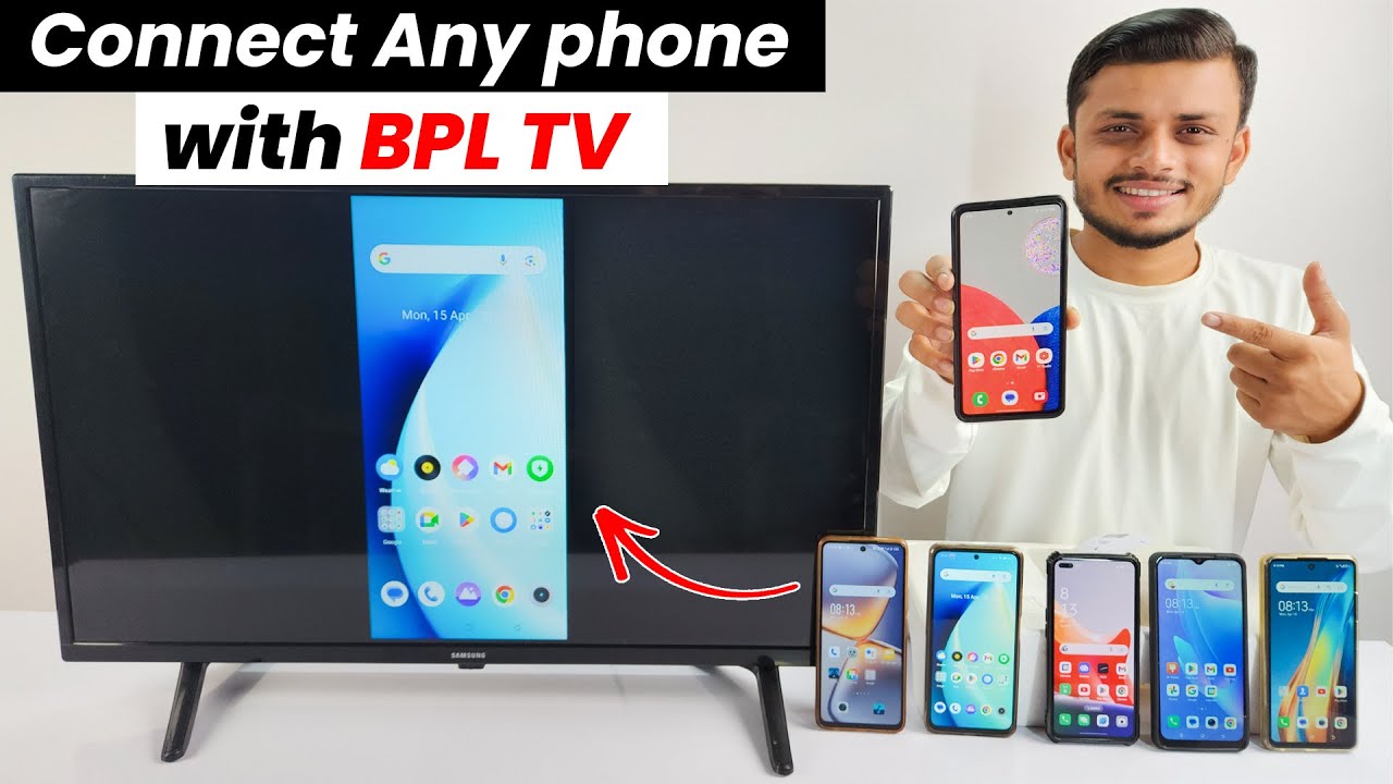 Connect Bpl TV with mobile | How to connect Bpl TV with phone | Bpl smart TV screen mirror