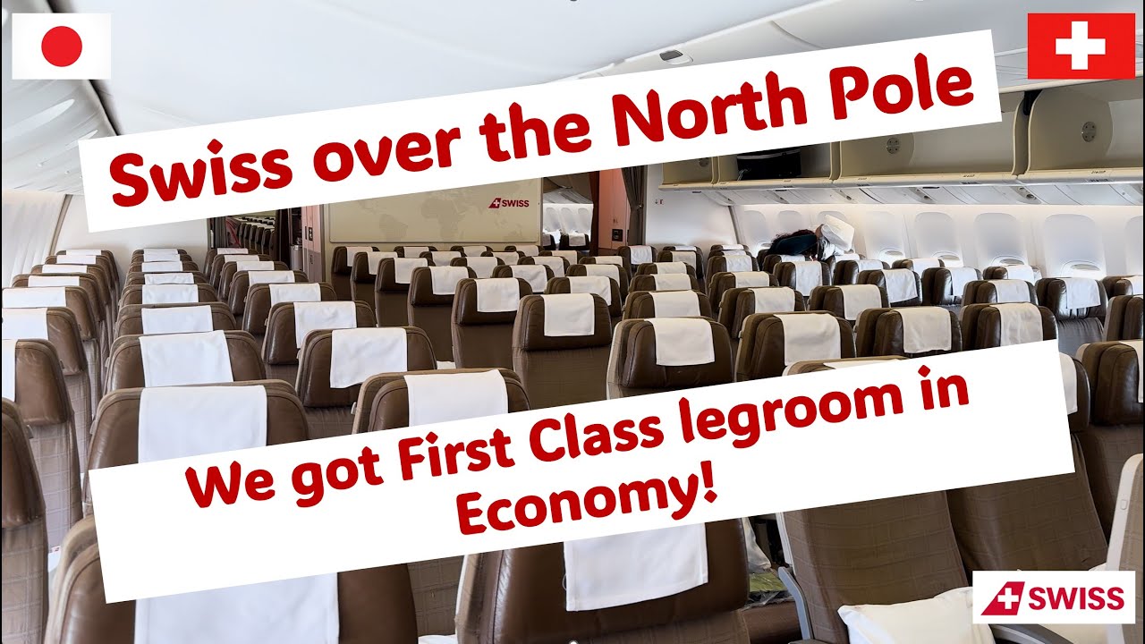 |TRIP REPORT| Swiss from Tokyo NRT to Zurich ZRH in a Boeing 777 ER over the North Pole