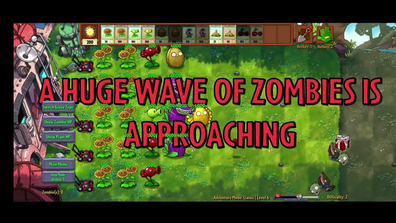 Let's Play PvZ Fusion | Adventure Level 1-6