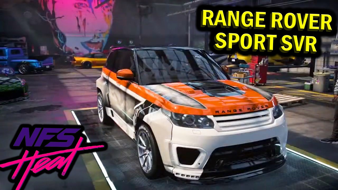 TUNEO la Range Rover Sport SVR! - NFS Heat