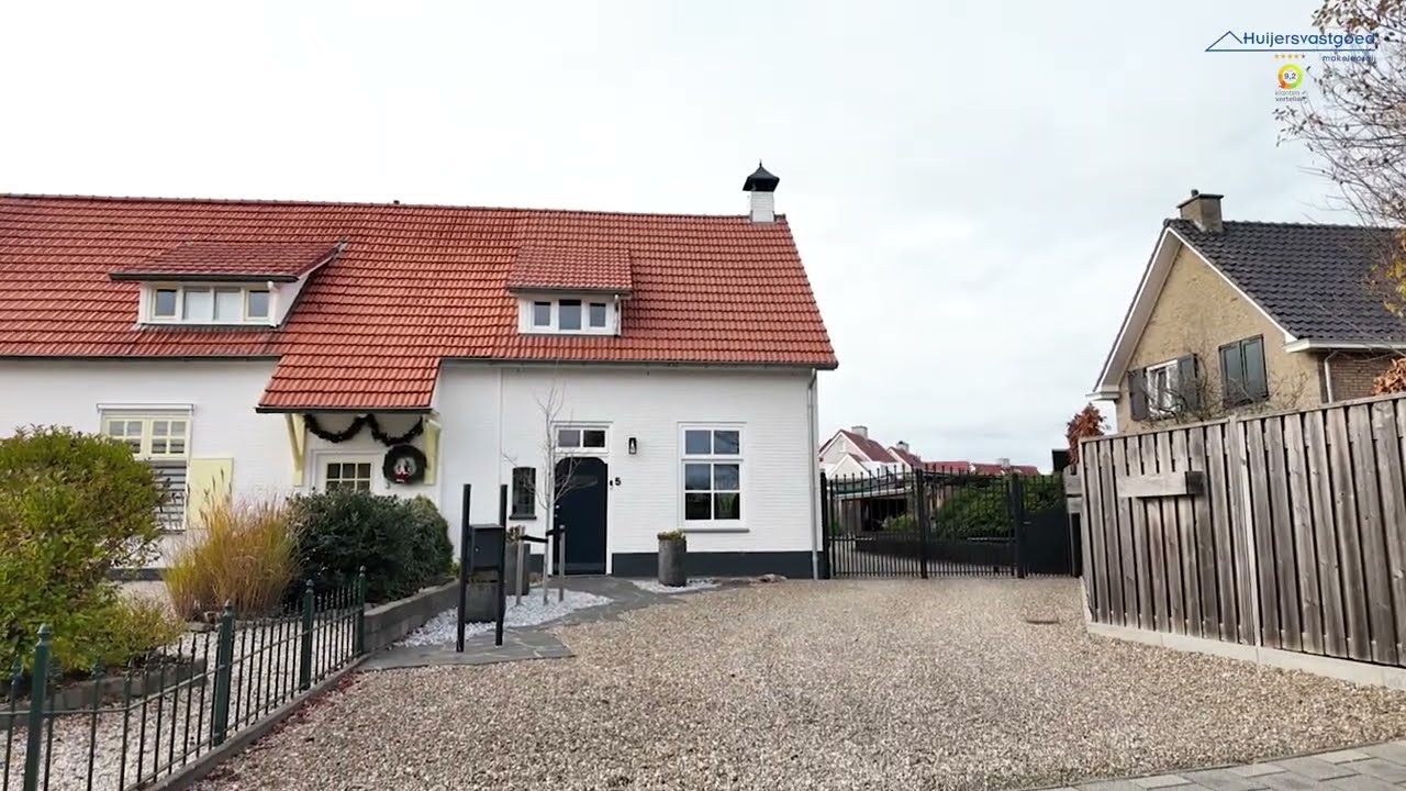 Halfvrijstaande woning op groot perceel, Maarheezerweg 5 Budel, Huijers Vastgoed Makelaardij