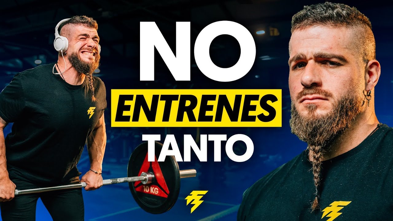Por qué ENTRENAR MUCHO está ARRUINANDO TU PROGRESO (Volumen Basura)
