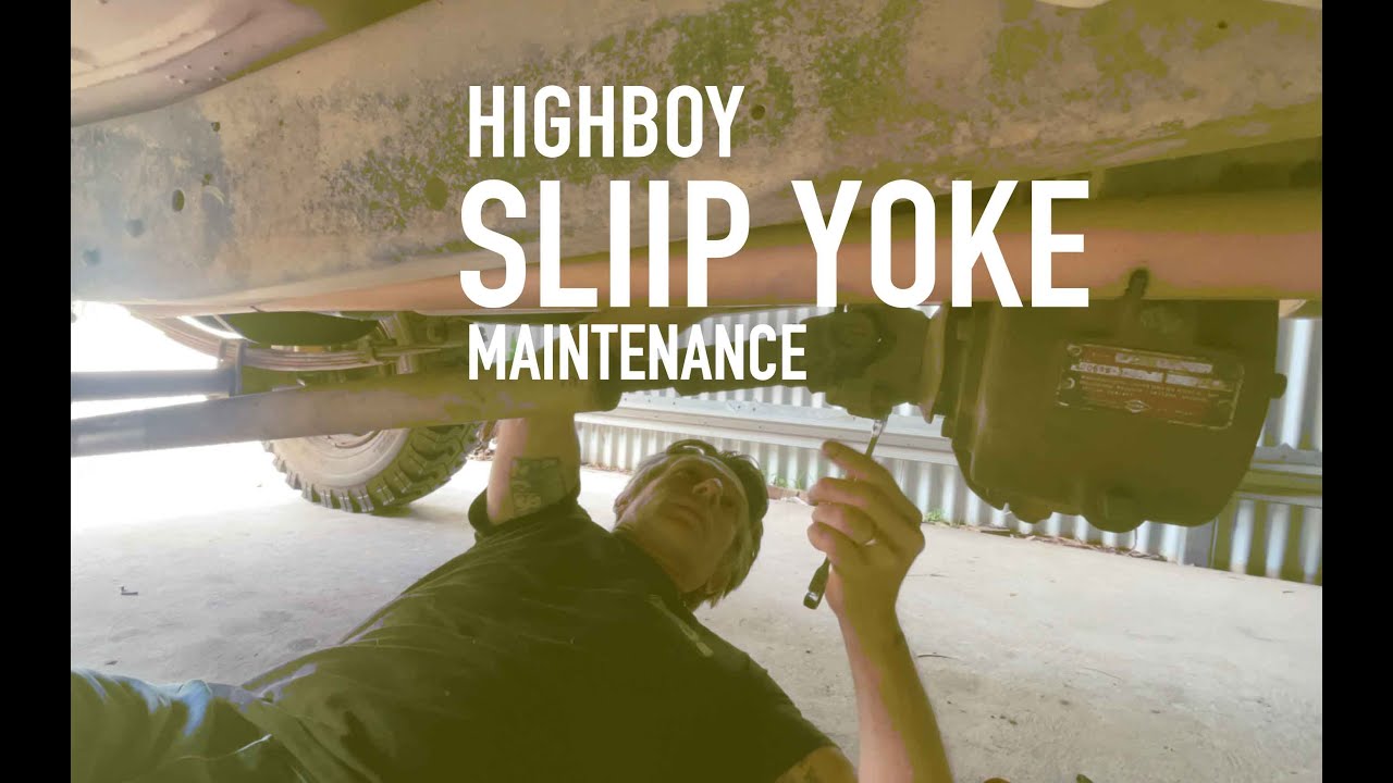 Do you have slop in your slip yoke? Here's a simple, quick fix! - Ford F250 Highboy