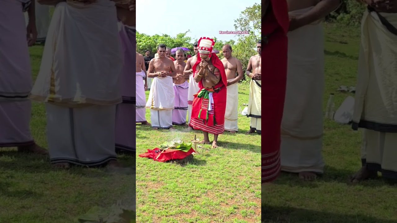 Kaliyambally thottam madayikavu #theyyam #travel #festival #ritual #devotional #devotion #devotees