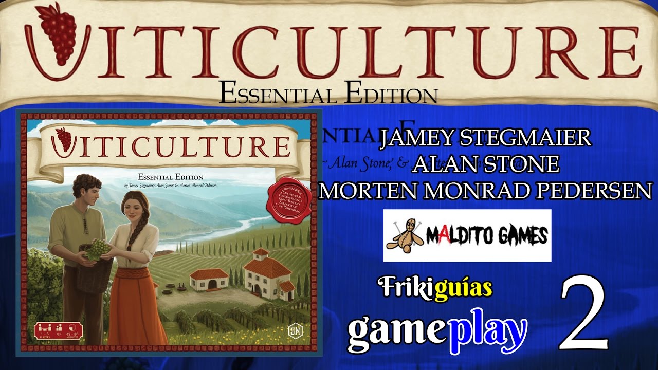 Viticulture Edición Esencial - Gameplay 2