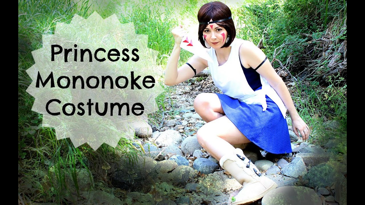 DIY PRINCESS MONONOKE COSTUME (NO-SEW) ❤ COSPLAY TUTORIAL!