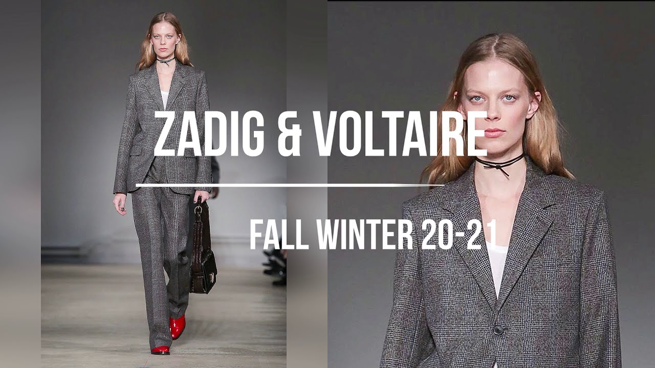 Zadig & Voltaire fashion show fall winter 2020-2021 | Задиг и Вольтер модный показ осень-зима 20-21