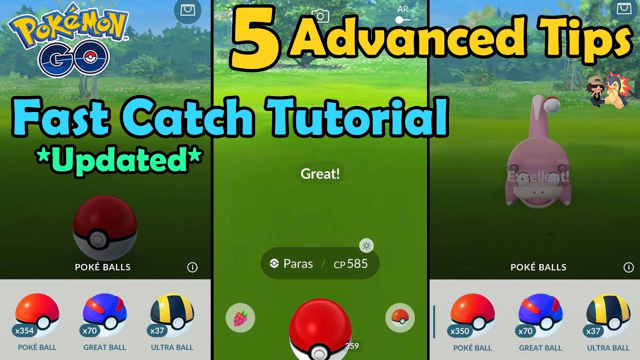 5 ADVANCED Fast Catch Tips & Tricks In Pok&eacute;mon GO! | Throwing Tutorial