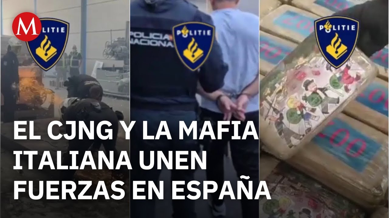 Desmantelan oficina de operaciones del CJNG en Espa&ntilde;a