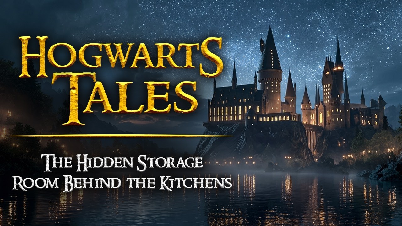 The Hidden Storage Room Behind the Kitchens – A Hogwarts Bedtime Story