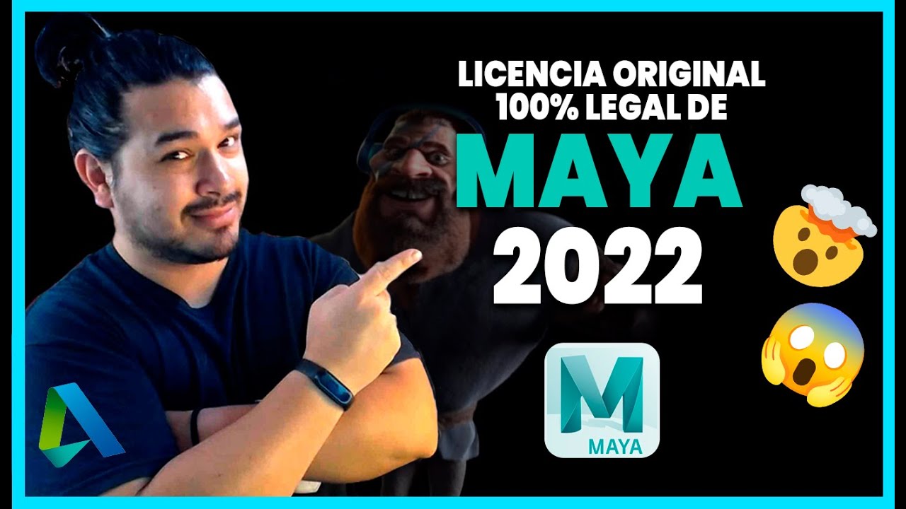C&oacute;mo instalar Autodesk Maya 2022 😱😱 100% original 🔑 con licencia Maya indie ✅