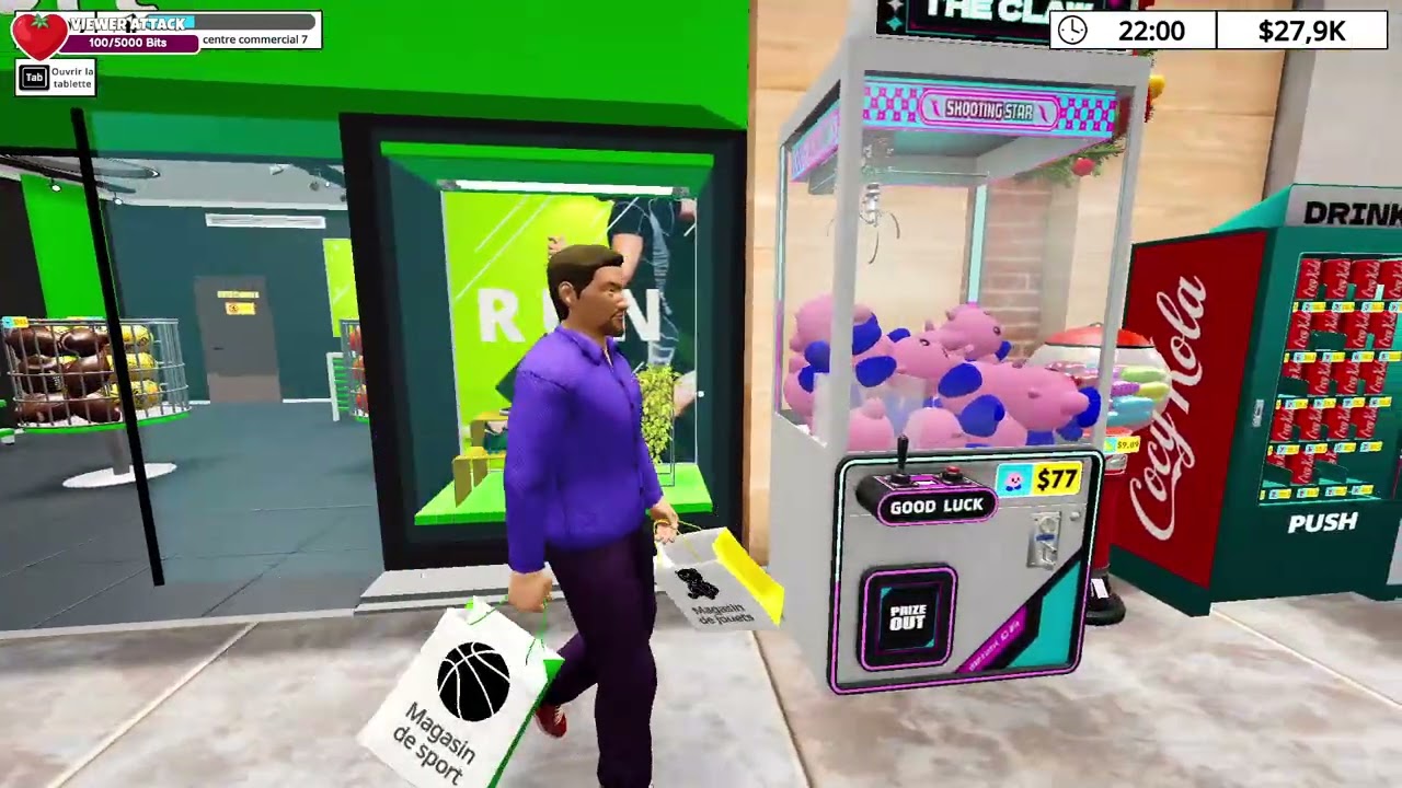Mall simulator (chapitre 3) redifusion du live 16/01/26