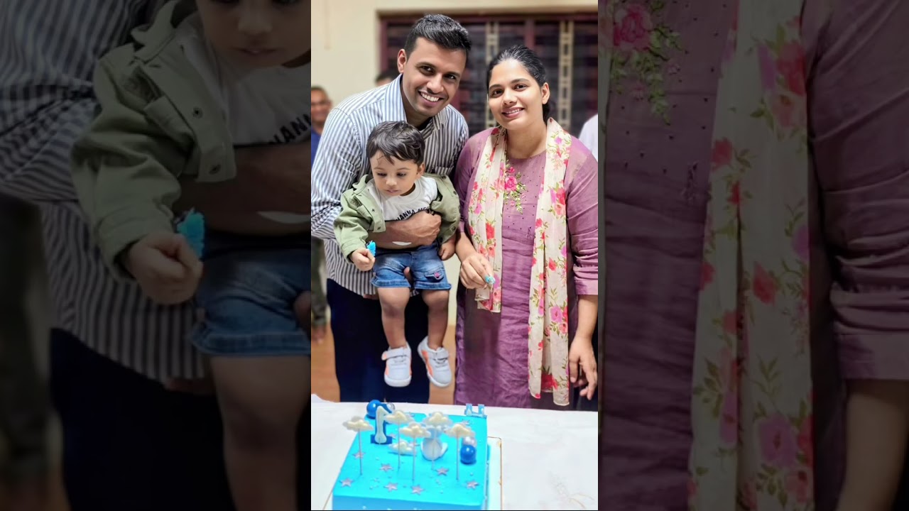 Thanking Father for all His protection and affection towards our champ.🎂🎉