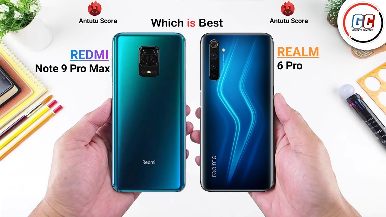 Redmi Note 9 Pro Max vs Realme 6 Pro || Full Comparison || Which is Best.
