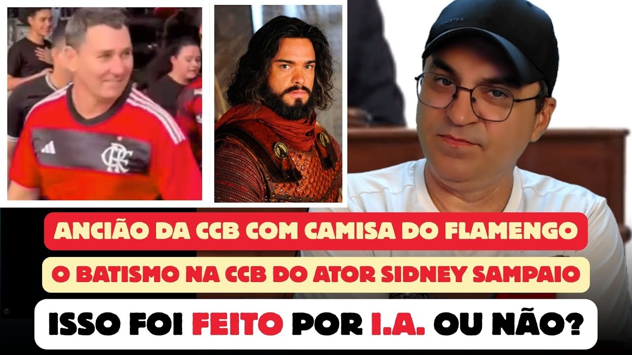 🚨NÃO SE DEIXE ENGANAR❗️❗️ A verdade sobre o Ancião Flamenguista e o Ator Sidney Sampaio.