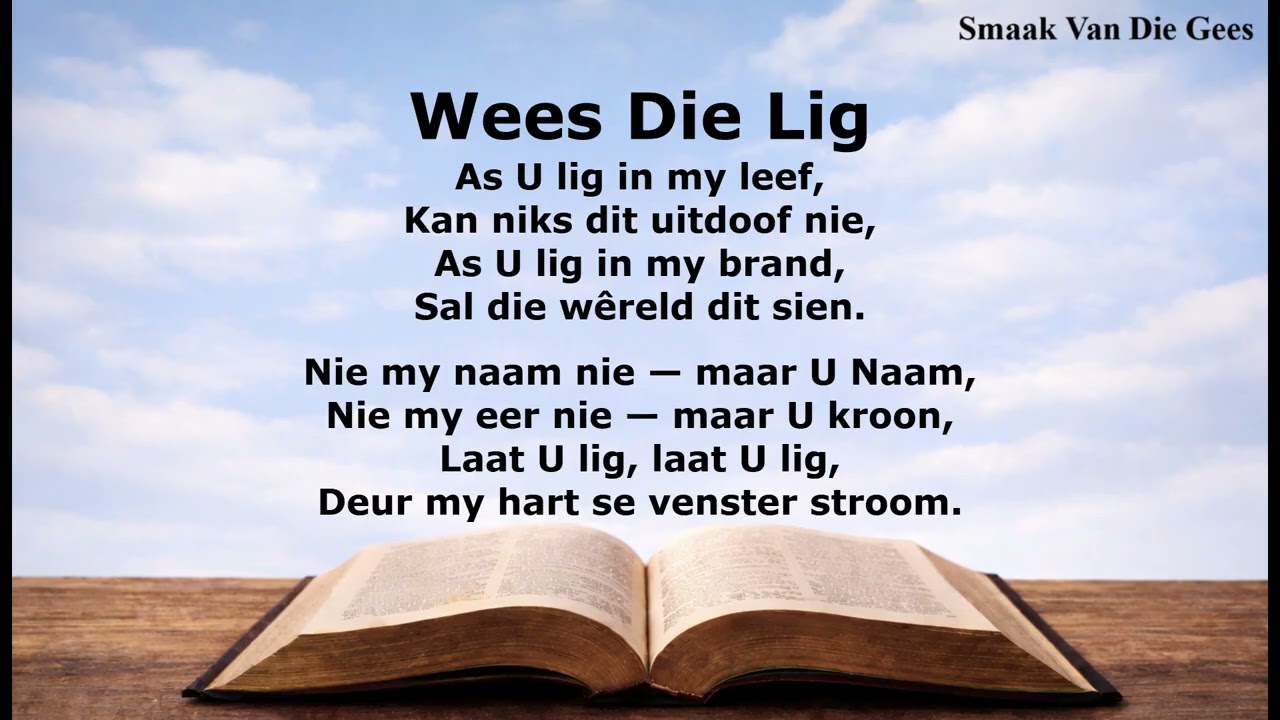 052 Wees Die Lig