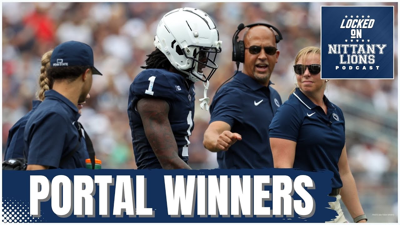 Penn State football actually beat the transfer portal + PSU wide receiver room will be fine