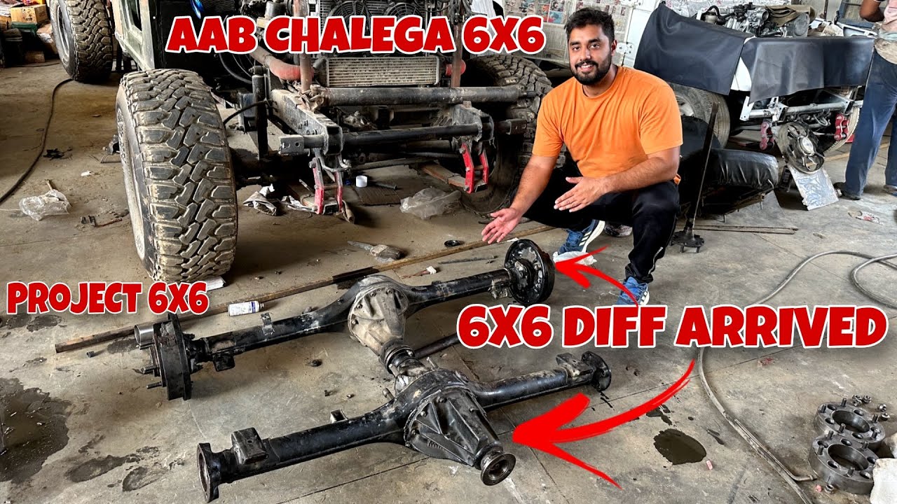 FINALLY 6X6 DIFF ARRIVED‼️ WORKING 6X6 😍 AAB MAZA AAYEGA