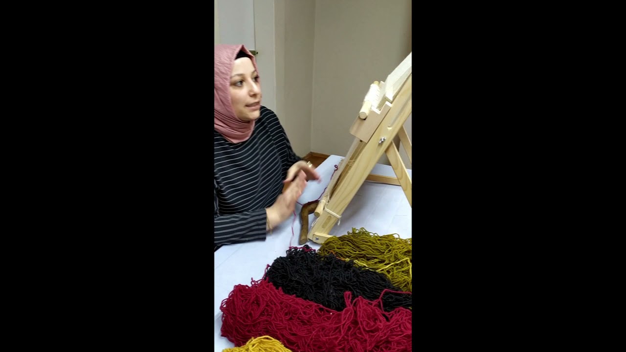 Sapanca Halk Eğitim Merkezi Kilim Dokuma Kursu Tanıtım Videosu(Gül COŞAR)