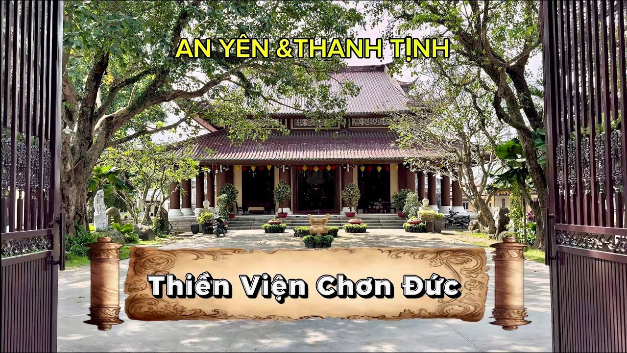 Thiền Viện Chơn Đức Tại Hóc Môn Yên bình Và Tĩnh Lặng .