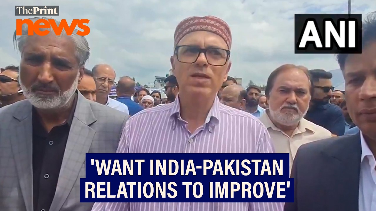 'We want relations between India & Pakistan to improve', says J&K CM Omar Abdullah