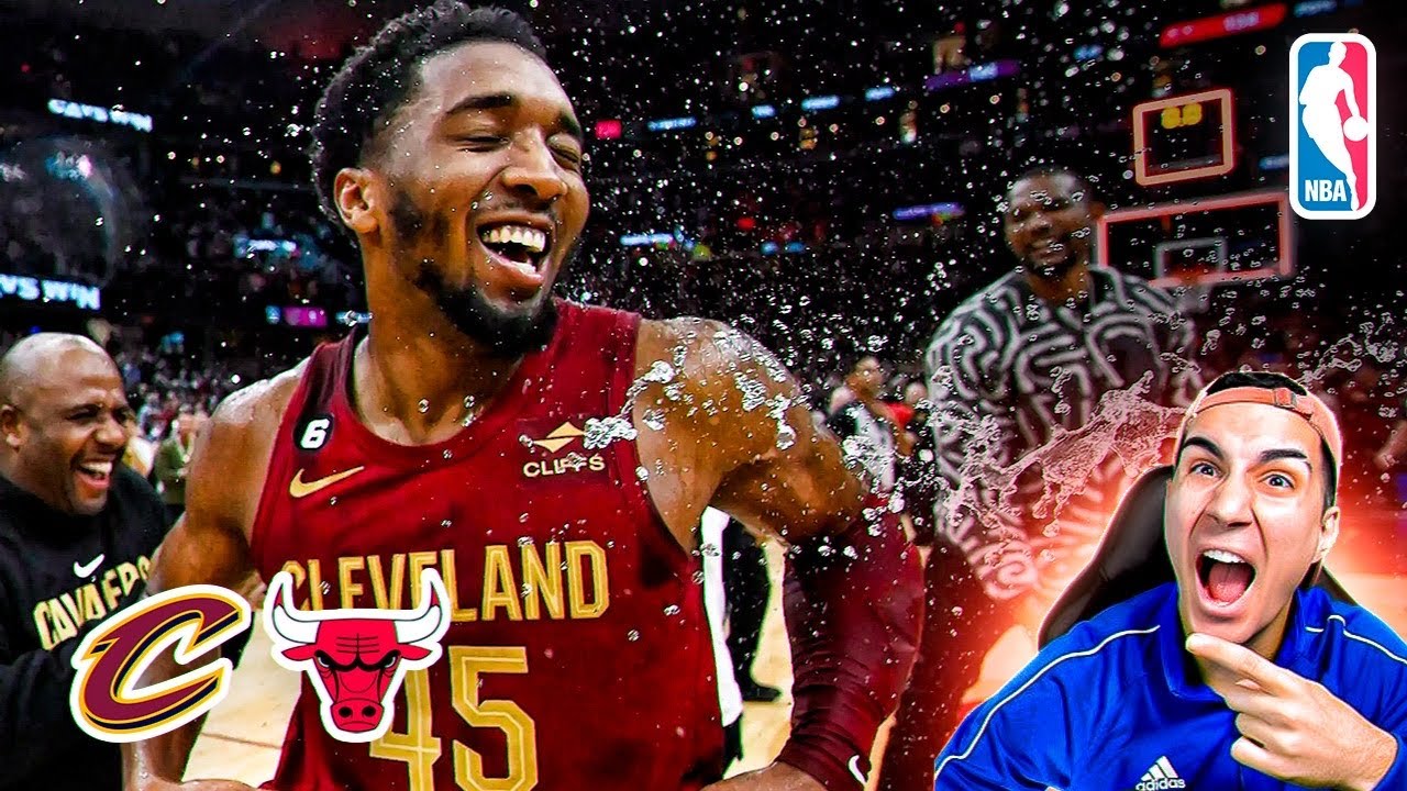 ¡71 PUNTOS!😳EL DÍA QUE DONOVAN MITCHELL SE DISFRAZÓ DE JORDAN.🐐- CAVS vs BULLS (2/1/23)