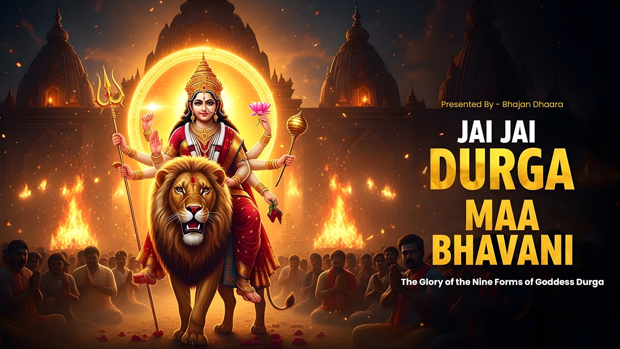 जय जय दुर्गे माँ भवानी | Maa Durga Bhajan | Full Hindi Devotional Song  #bhajandhaara
