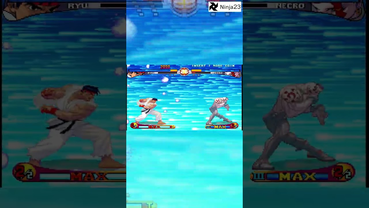 Ryu's Energy Ball (Hadouken) - Street Fighter III 2nd Impact #shorts #short #shortvideo #shortsvideo