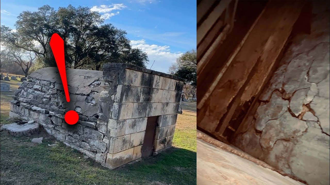 STRANGE THINGS Inside this Crypt.  A Look Inside.