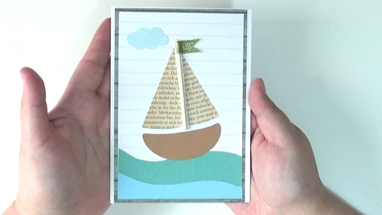 Un velero reciclado para Papá | Tarjetería y Reciclaje