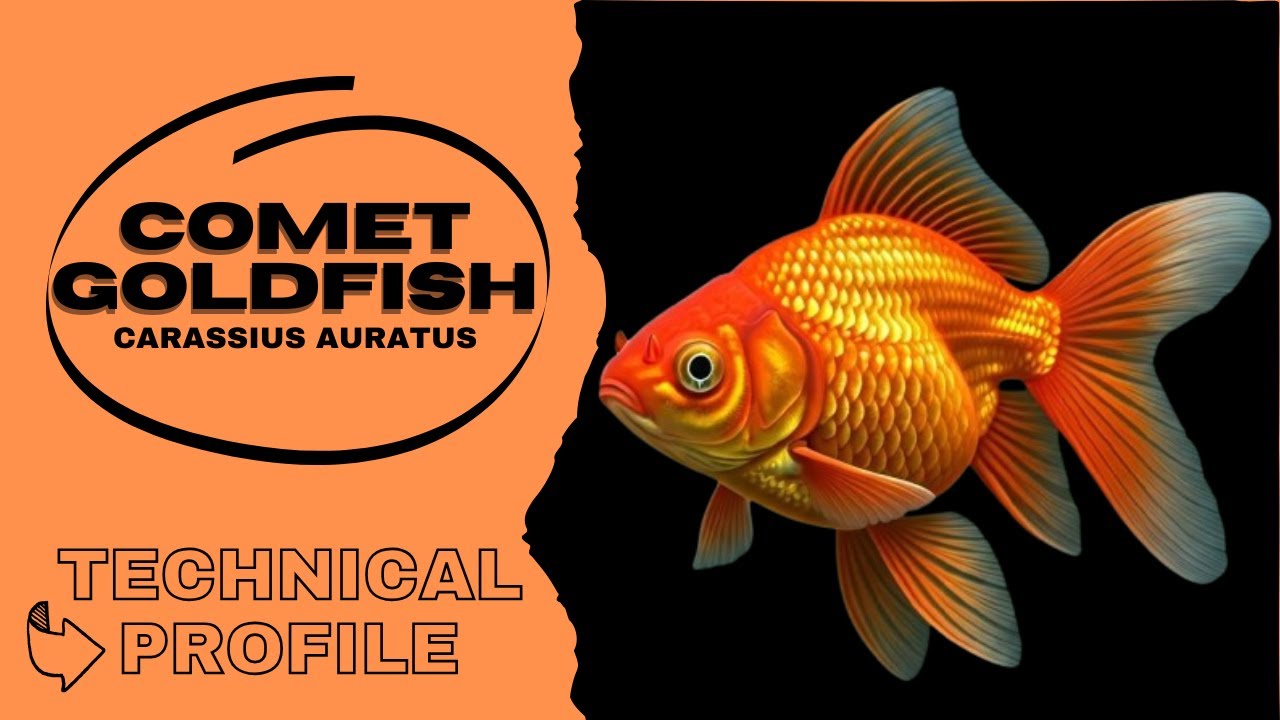 Ornamental Fish - Common Goldfish - Comet Goldfish - Carassius auratus | Kingyo #kinguio #goldfish