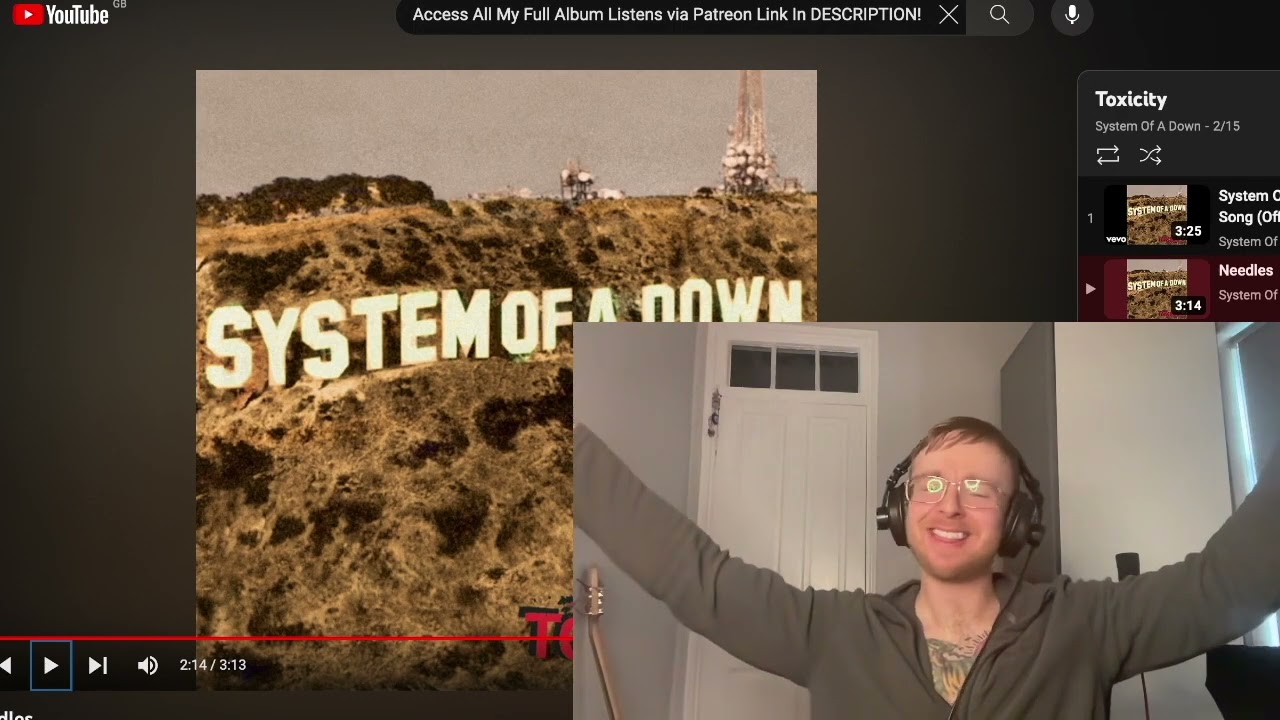 System Of A Down - Toxicity FULL Album Reaction & Listen