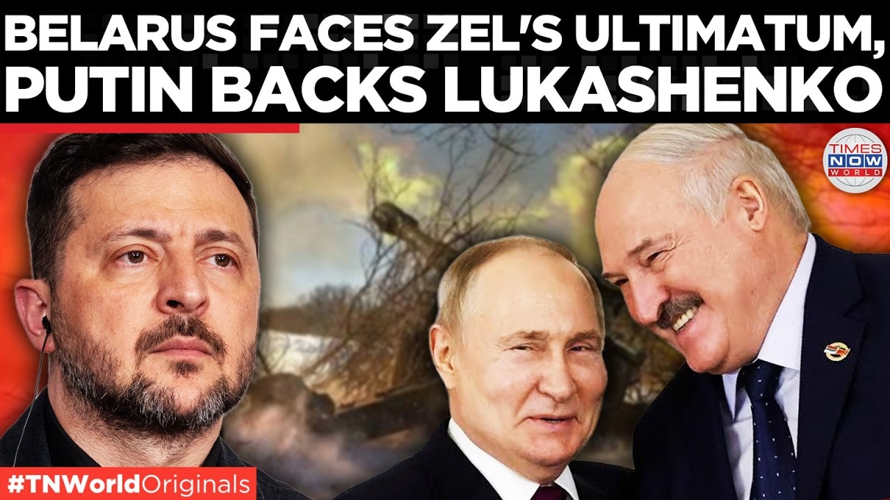'REMOVE IT OR ELSE': Zel Warns Belarus To Dismantle Russian Drone Network; Putin Backs Lukashenko