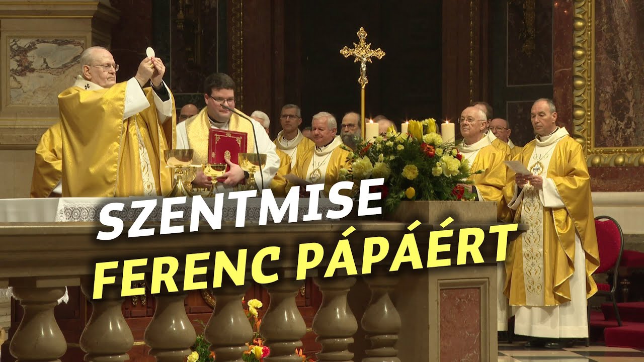 Szentmise Ferenc pápáért